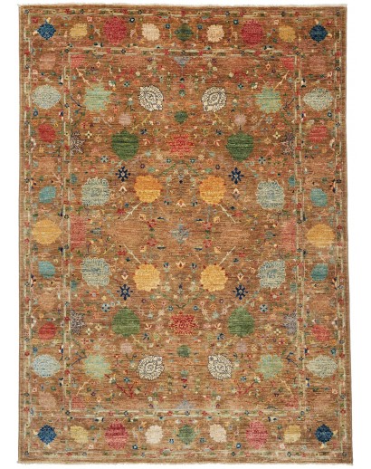 Tappeto Shahi Fine Pakistan arancione giallo 170x237
