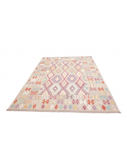 Tappeto Kilim Afghanistan bianco 177x247
