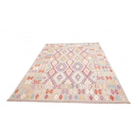 Tappeto Kilim Afghanistan bianco 177x247