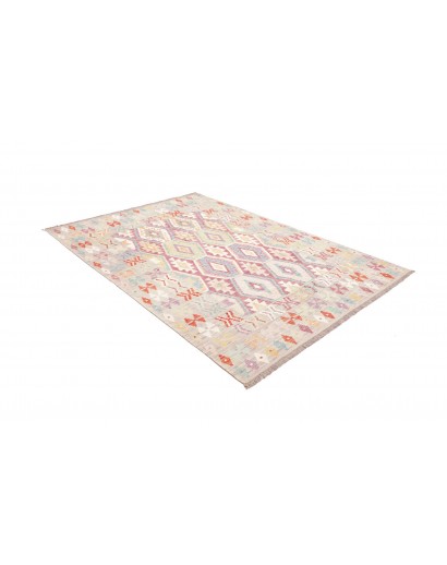 Tappeto Kilim Afghanistan bianco 177x247