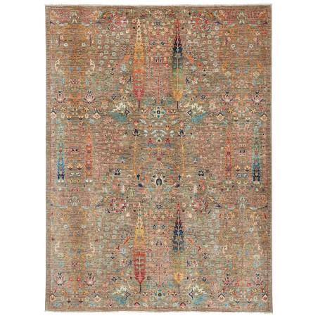Tappeto Shahi Fine Pakistan marrone bianco 168x228