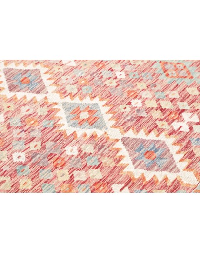 Tappeto Kilim Afghanistan giallo marrone 159x152