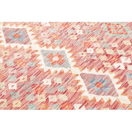 Tappeto Kilim Afghanistan giallo marrone 159x152