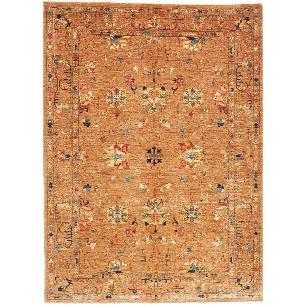 Tappeto Zigler Fine Pakistan arancione marrone 171x236 Tappeto Zigler Fine Pakistan arancione marrone 171x236