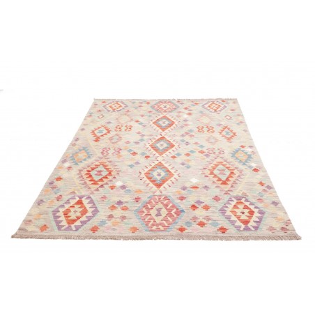 Tappeto Kilim Afghanistan bianco 150x208