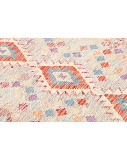 Tappeto Kilim Afghanistan bianco 150x208