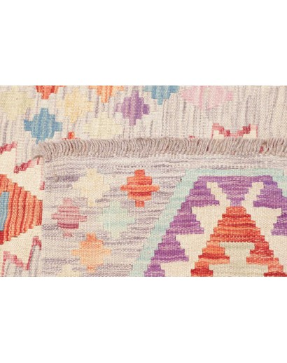 Tappeto Kilim Afghanistan bianco 150x208