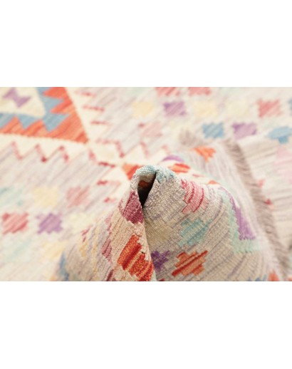 Tappeto Kilim Afghanistan bianco 150x208