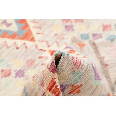 Tappeto Kilim Afghanistan bianco 150x208