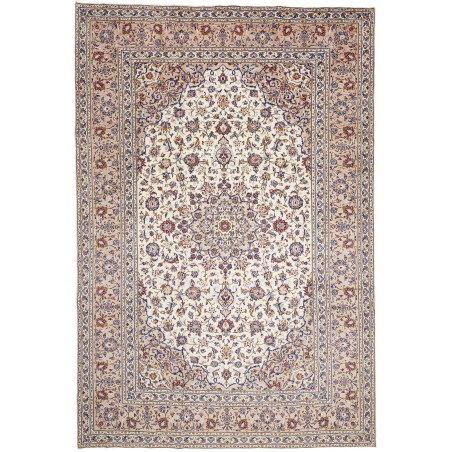Tappeto Kashan Persia beige marrone 243x363