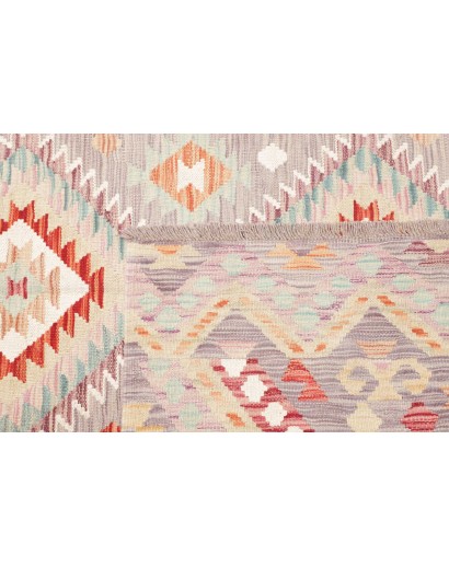 Tappeto Kilim Afghanistan bianco 154x207