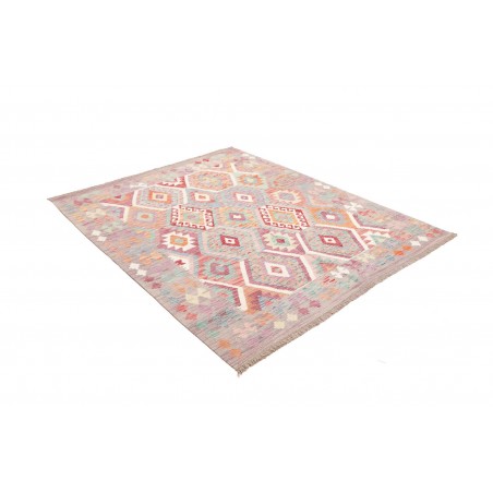 Tappeto Kilim Afghanistan beige marrone 157x191