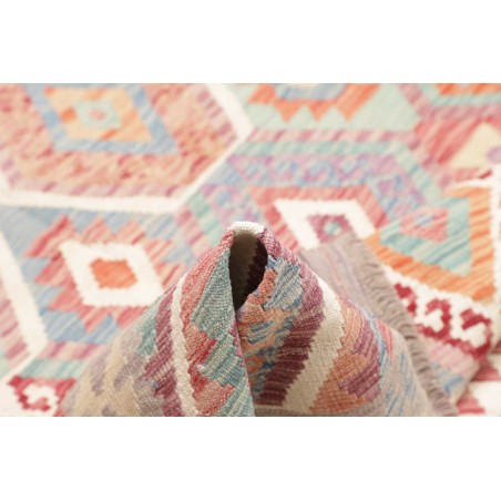 Tappeto Kilim Afghanistan beige marrone 157x191