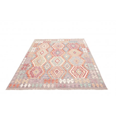 Tappeto Kilim Afghanistan beige marrone 150x198