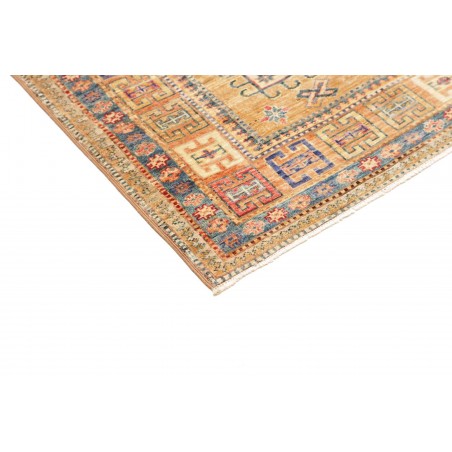 Tappeto Kazak Fine Pakistan marrone azzurro 147x190