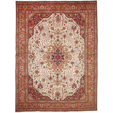 Tappeto Tabriz Persia marrone 245x330