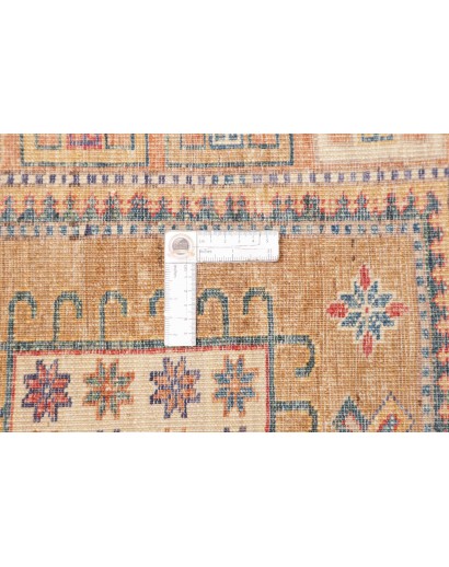 Tappeto Kazak Fine Pakistan marrone azzurro 147x190