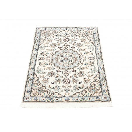 Tappeto Nain 9La Persia bianco azzurro 68x98