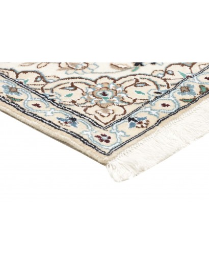 Tappeto Nain 9La Persia bianco azzurro 68x98