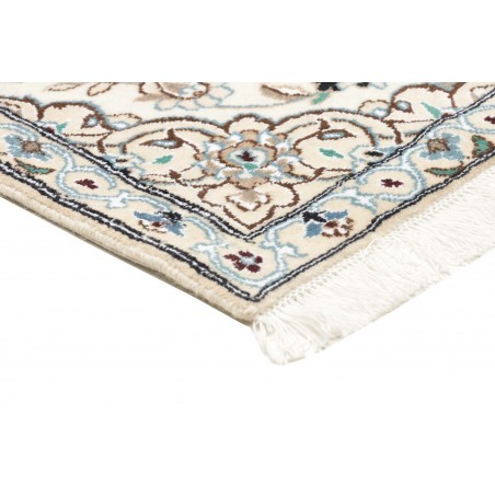 Tappeto Nain 9La Persia bianco azzurro 68x98