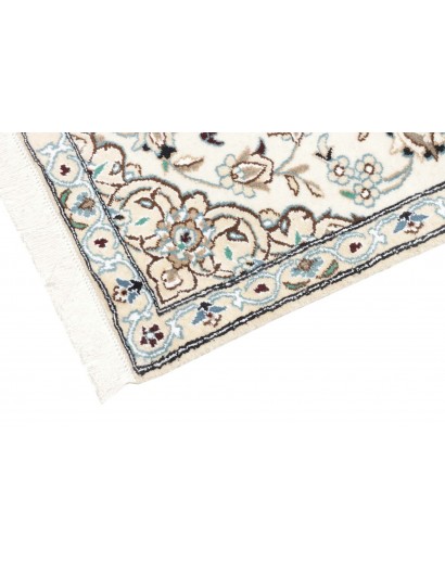 Tappeto Nain 9La Persia bianco azzurro 68x98