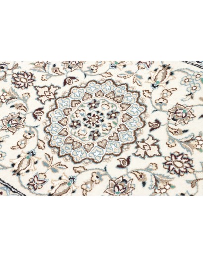 Tappeto Nain 9La Persia bianco azzurro 68x98