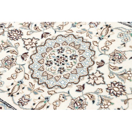 Tappeto Nain 9La Persia bianco azzurro 68x98