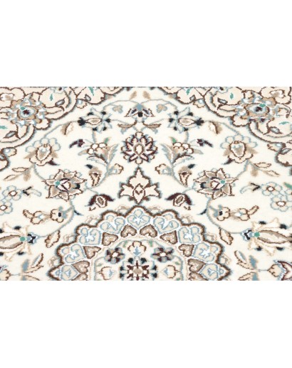Tappeto Nain 9La Persia bianco azzurro 68x98