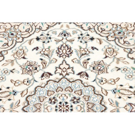 Tappeto Nain 9La Persia bianco azzurro 68x98