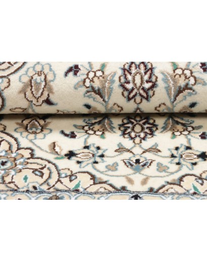 Tappeto Nain 9La Persia bianco azzurro 68x98