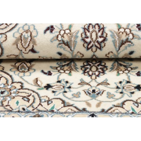 Tappeto Nain 9La Persia bianco azzurro 68x98