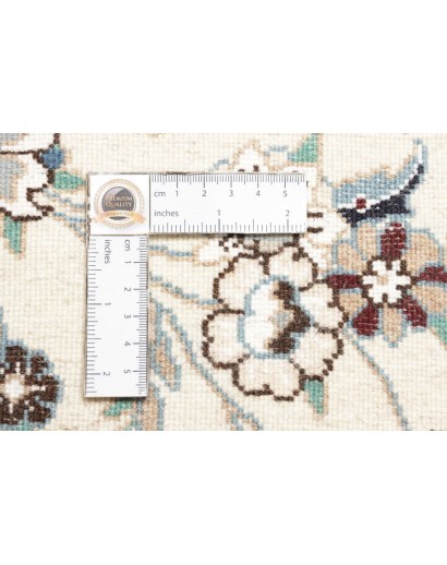 Tappeto Nain 9La Persia bianco azzurro 68x98