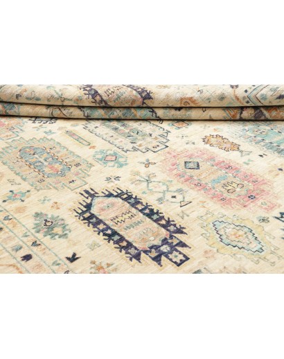 Tappeto Tribal Pakistan marrone beige 244x311