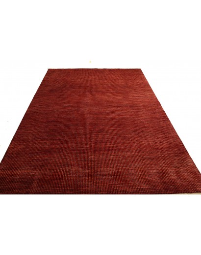 Tappeto Shayan Pakistan marrone rosso 203x313