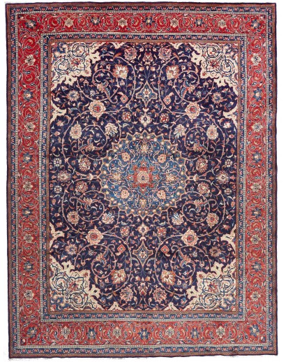 Tappeto Sarough Persia azzurro 300x395