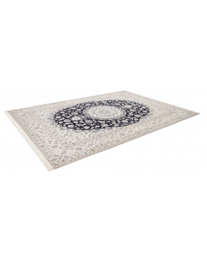 Tappeto Nain 6La Persia bianco grigio 253x353