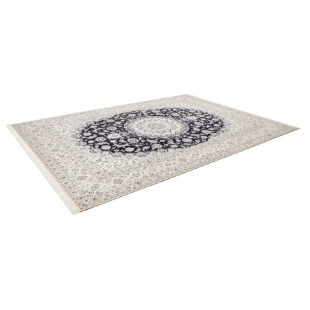 Tappeto Nain 6La Persia bianco grigio 253x353