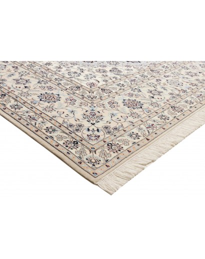 Tappeto Nain 6La Persia bianco grigio 253x353