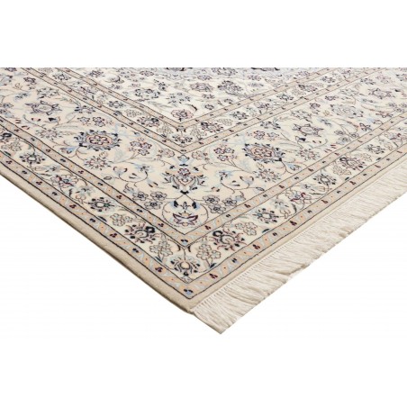 Tappeto Nain 6La Persia bianco grigio 253x353