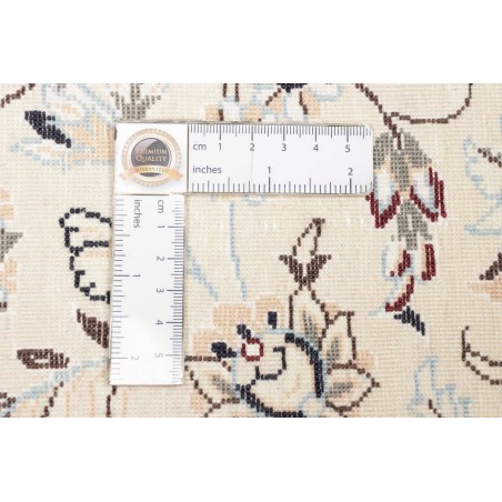 Tappeto Nain 6La Persia bianco grigio 253x353