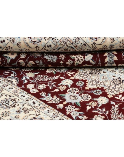 Tappeto Nain 6La Persia bianco grigio 155x235