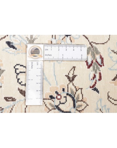 Tappeto Nain 6La Persia bianco grigio 155x235