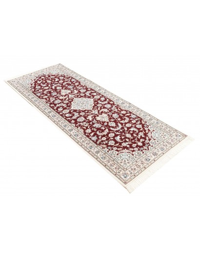 Tappeto Nain 6La Persia verde marrone 81x208
