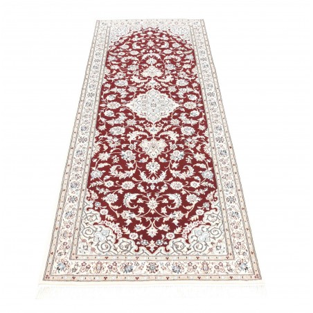 Tappeto Nain 6La Persia verde marrone 81x208