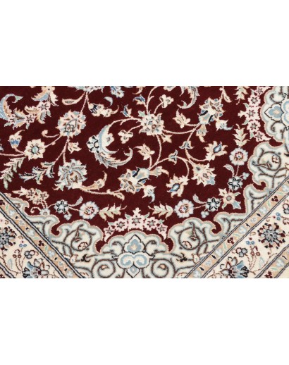 Tappeto Nain 6La Persia verde marrone 81x208