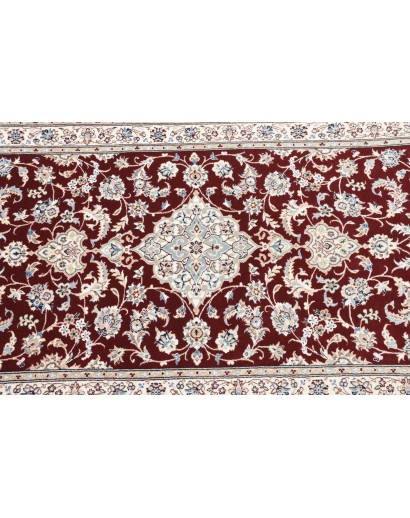 Tappeto Nain 6La Persia verde marrone 81x208