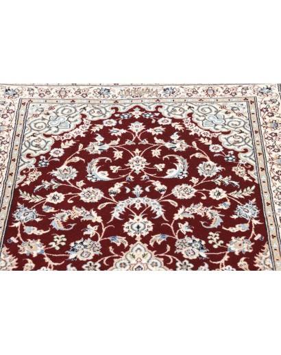Tappeto Nain 6La Persia verde marrone 81x208