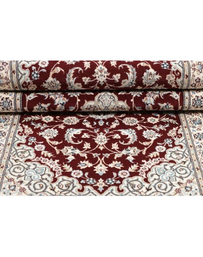 Tappeto Nain 6La Persia verde marrone 81x208