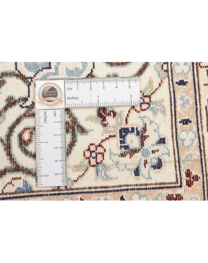 Tappeto Nain 6La Persia verde marrone 81x208