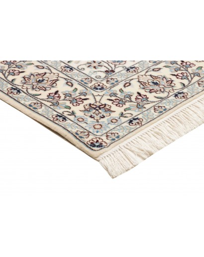 Tappeto Nain 6La Persia bianco grigio 130x198